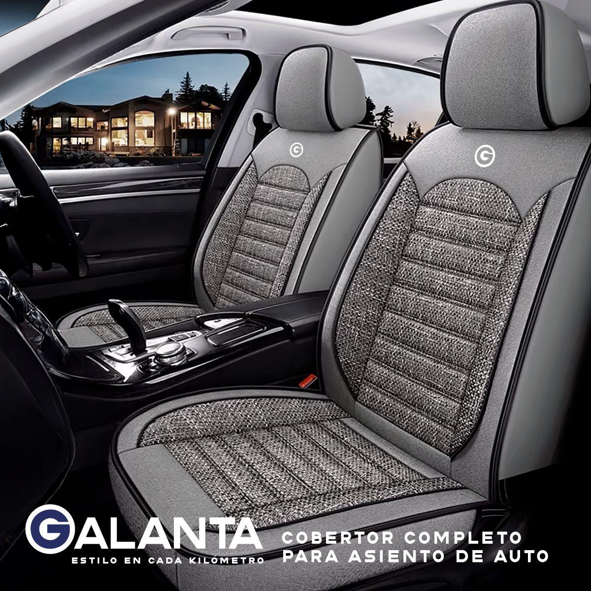 Funda Cubre Asiento Lino PU Galanta Set 5 Asientos Luxury-8