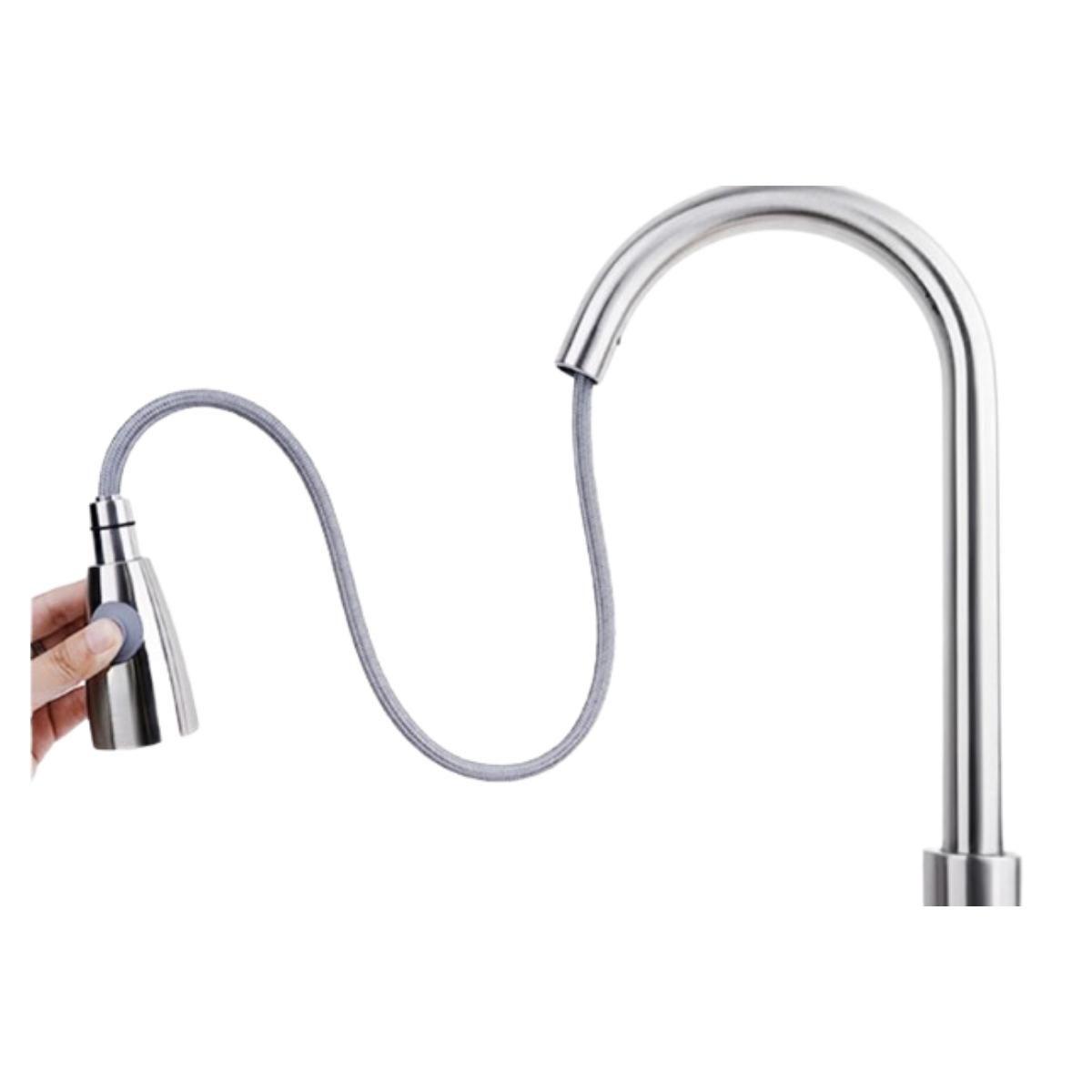 Llave Lavaplatos Flexible Llave Para Lavaplatos Cocina-3