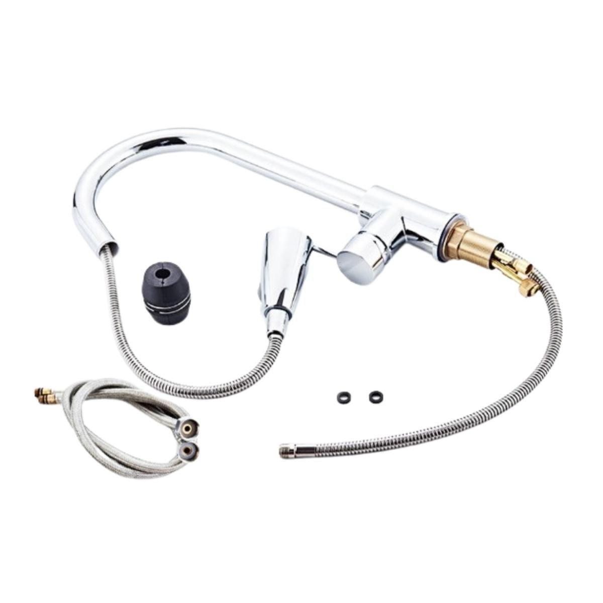 Llave Lavaplatos Flexible Llave Para Lavaplatos Cocina-5