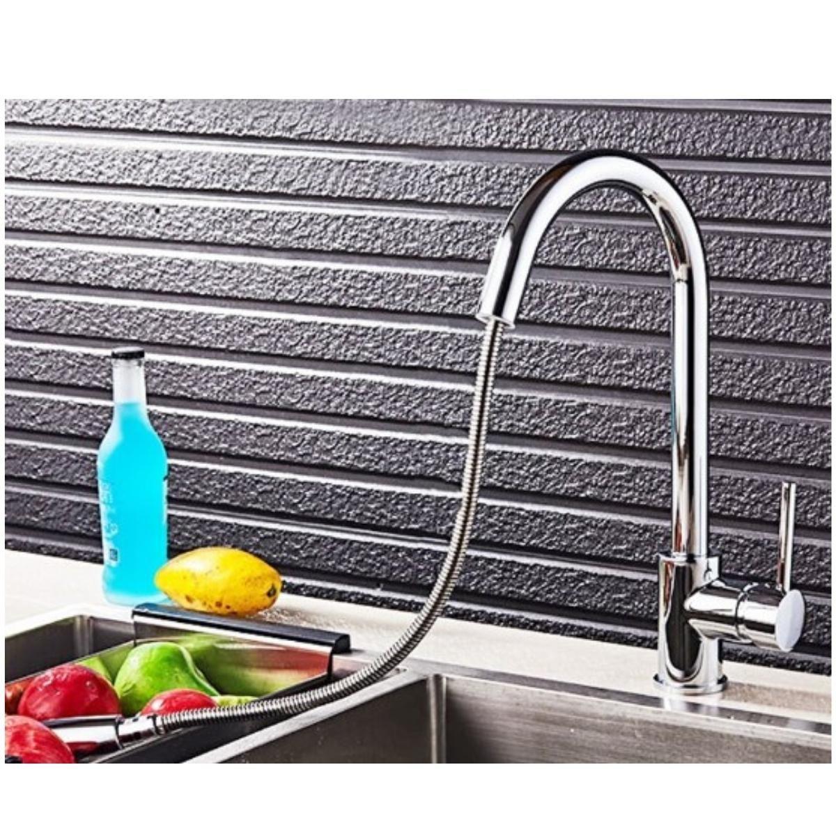 Llave Lavaplatos Flexible Llave Para Lavaplatos Cocina-6