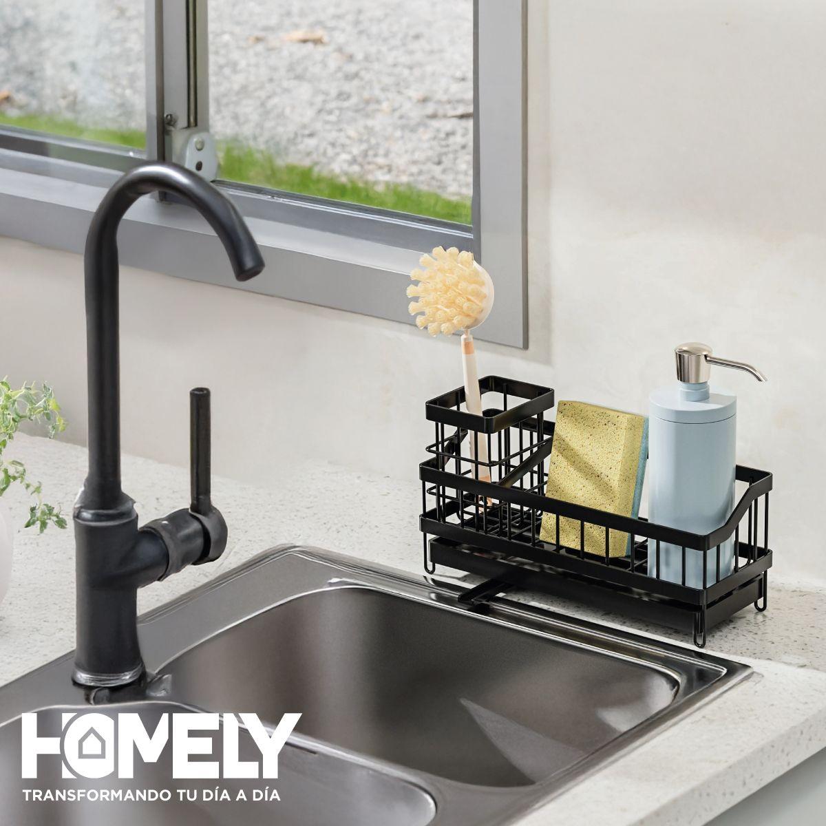 Porta esponja escurridor Homely Organizador Lavaplato Hierro-6