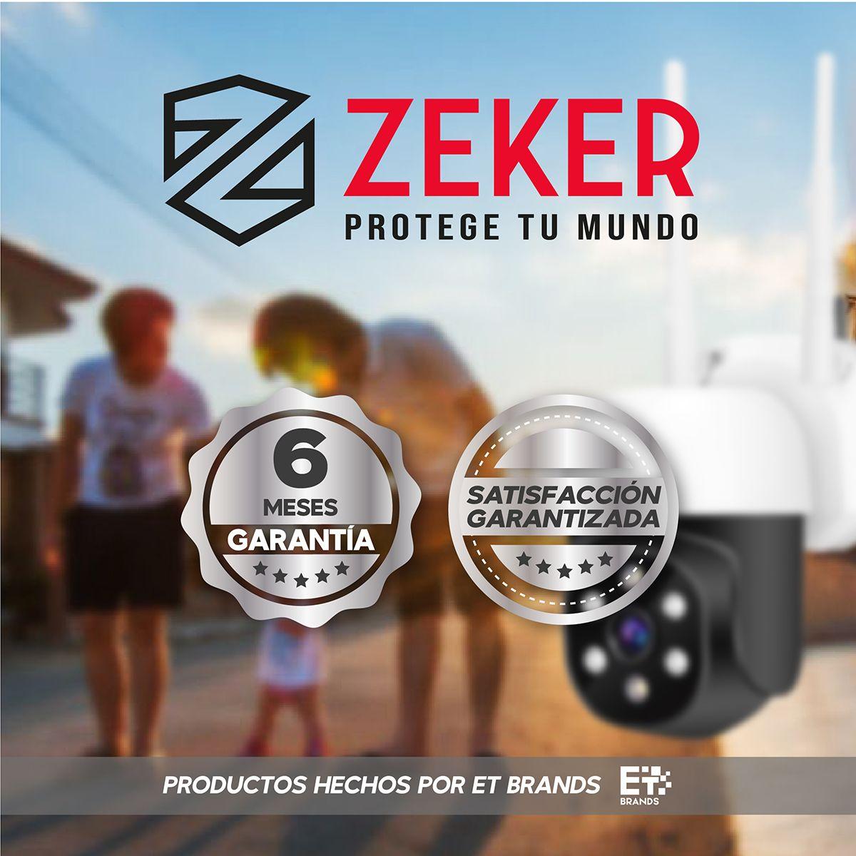 Kit Nvr Camaras Zeker Seguridad FHD 1080p + Disco Duro 500gb-8