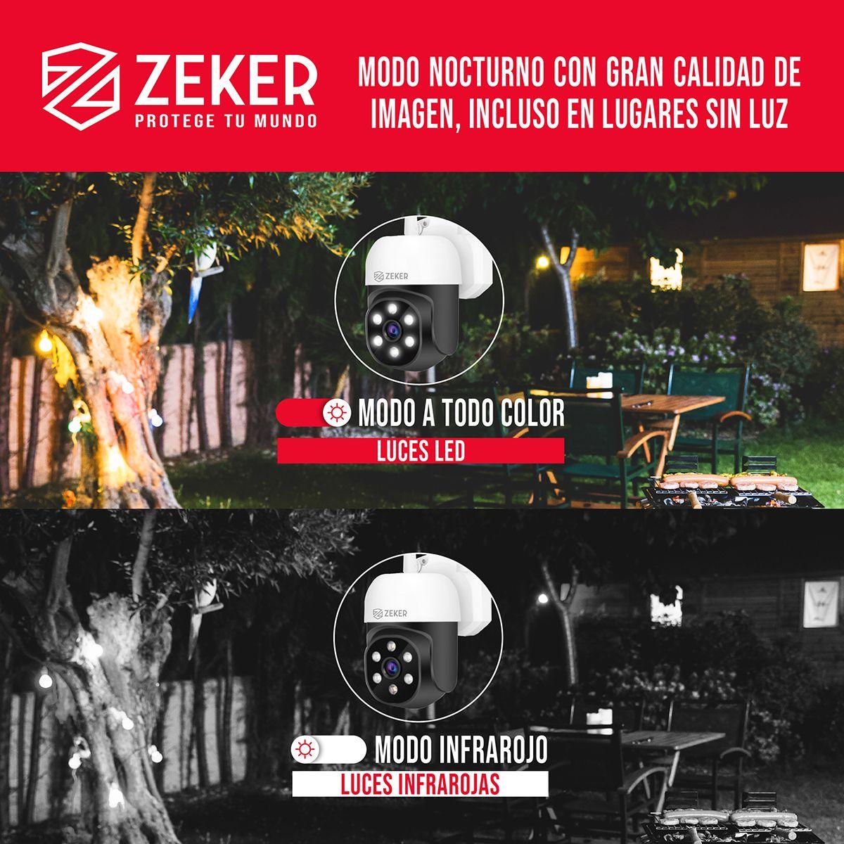 Kit Nvr Camaras Zeker Seguridad FHD 1080p + Disco Duro 500gb-5