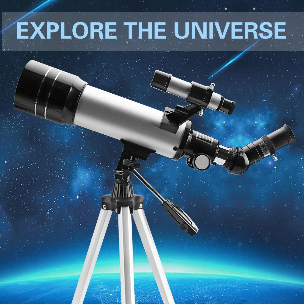Telescopio Astronómico Monocular F40070 Para Luna Planetas-8