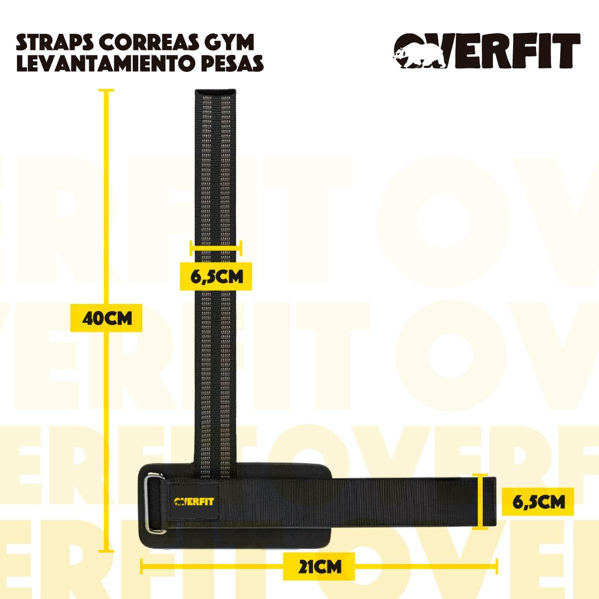 Lifting Straps Muñequeras Overfit Gym Correas Para Levantamientos De Pesas Y Barras-2