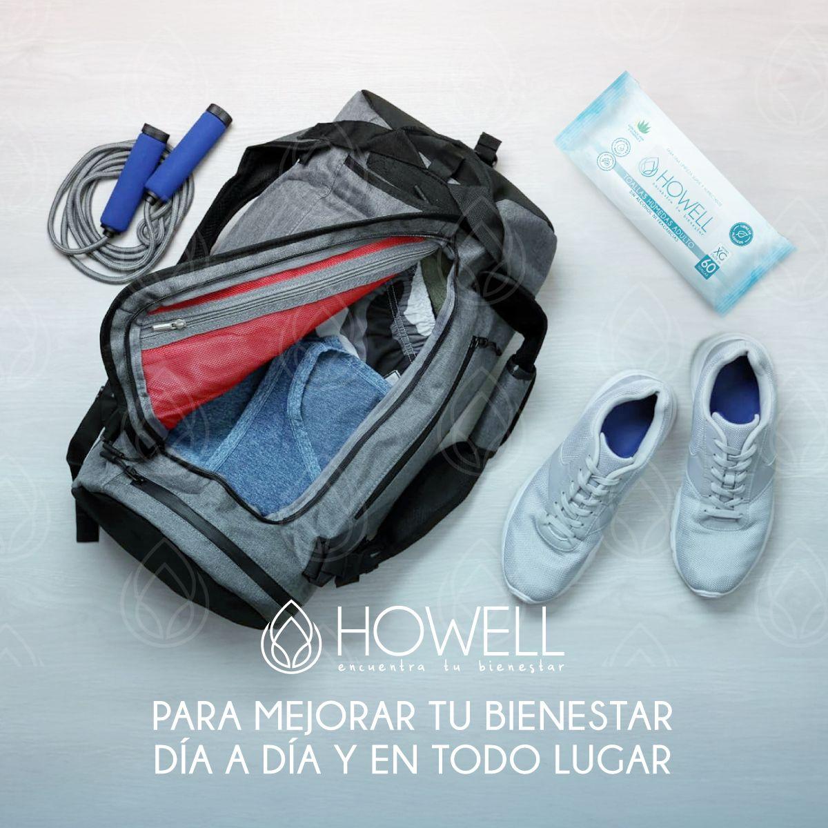 Toallas Humedas Adultos Hipoalergenicas 60U Howell-9