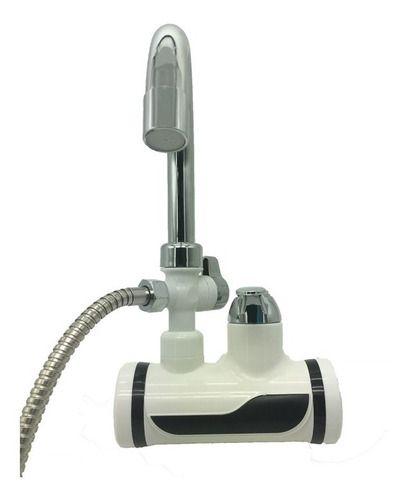 Llave Monomando Eléctrica Para Ducha Grifería Regulable Baño-6