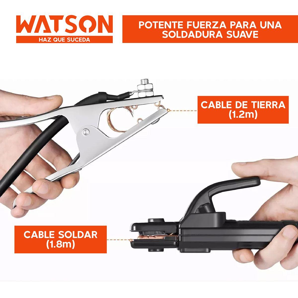 Soldadora Inverter Watson 4KW 220V + Accesorios-5