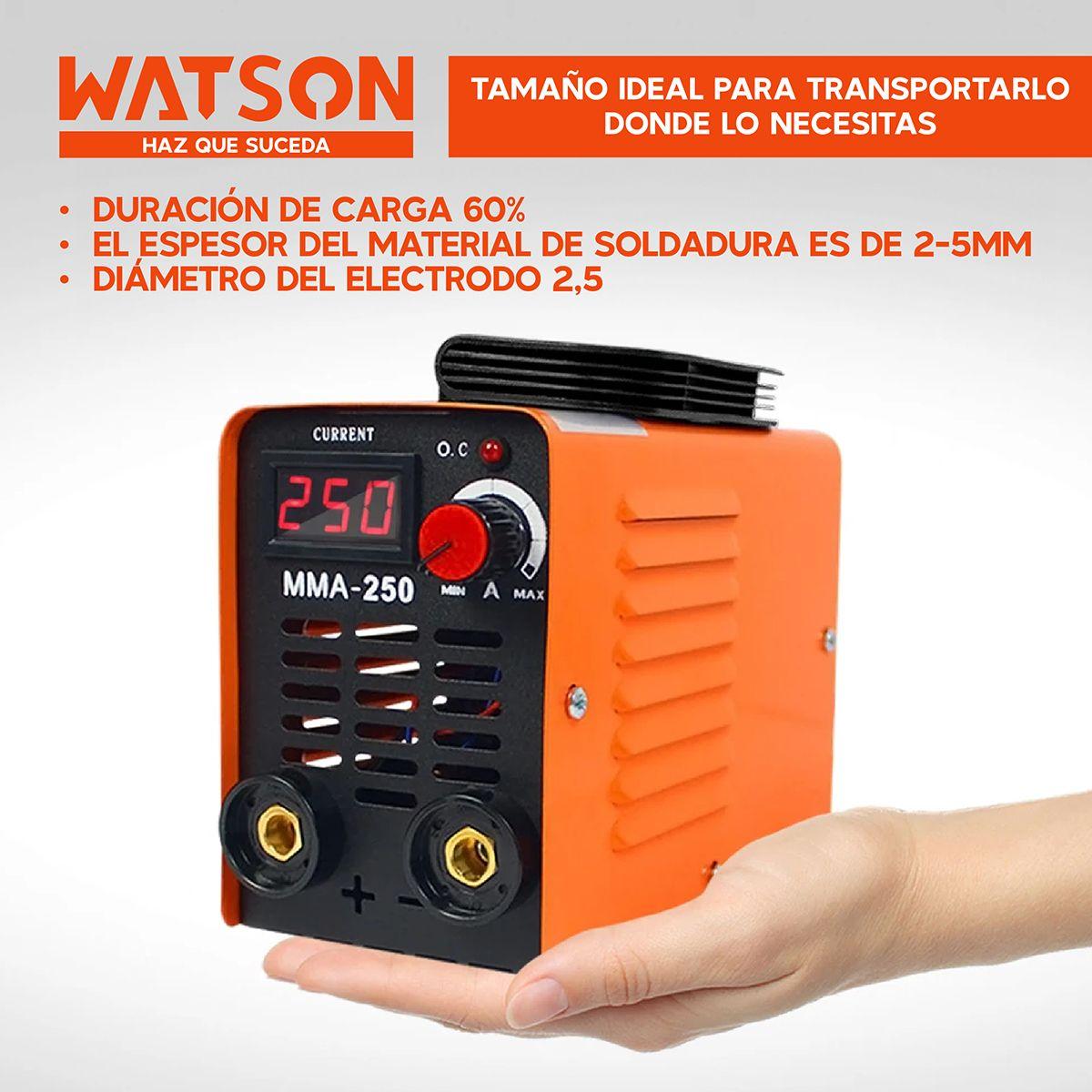 Soldadora Inverter Watson 4KW 220V + Accesorios-6