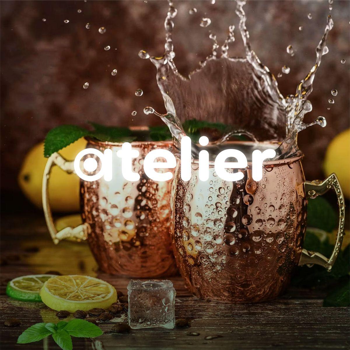 Mugs Cobre Moscow Mule Vasos Coctel Atelier 500 Ml Set x2-9
