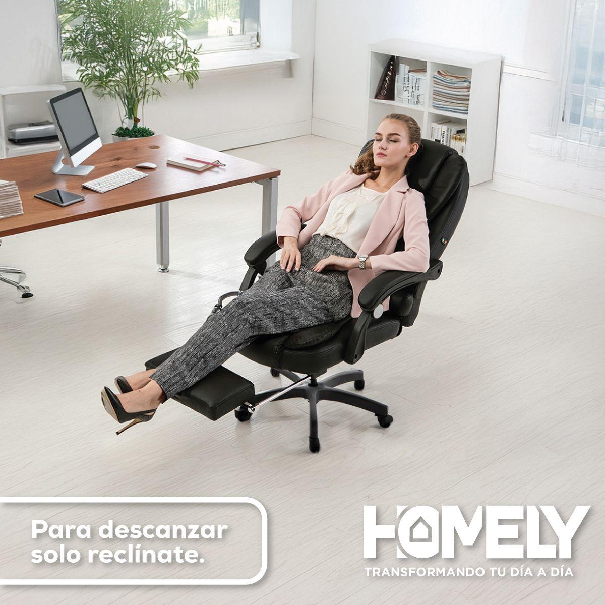 Silla Premium Escritorio Reclinable con Apoyapies Homely-8