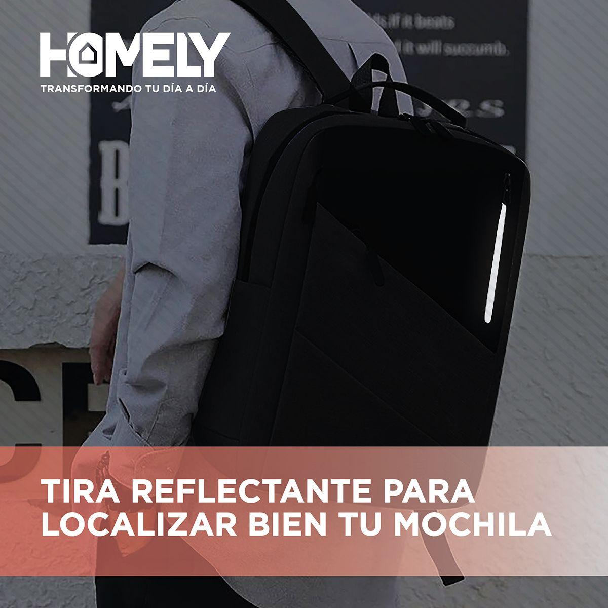 Mochila Notebook Antirrobo Homely Impermeable Ejecutiva-7