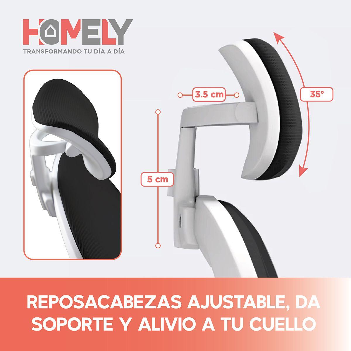 Silla Oficina Ergonómica Escritorio Ejecutiva Gerencial-5
