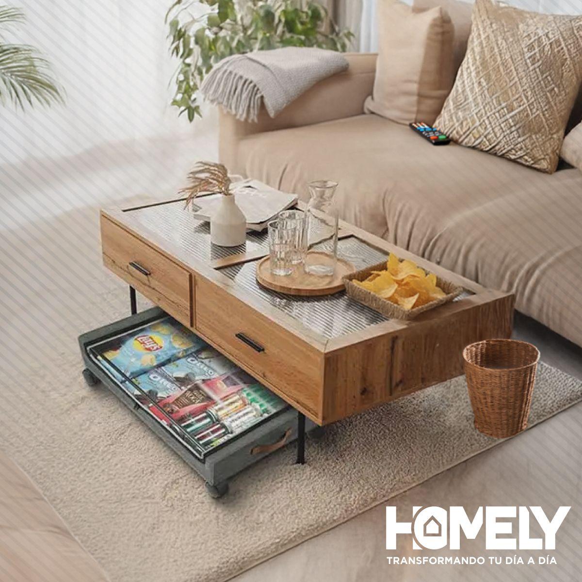 Cajas Organizadoras Bajo Cama Homely Carrito Ruedas 48L X2-6