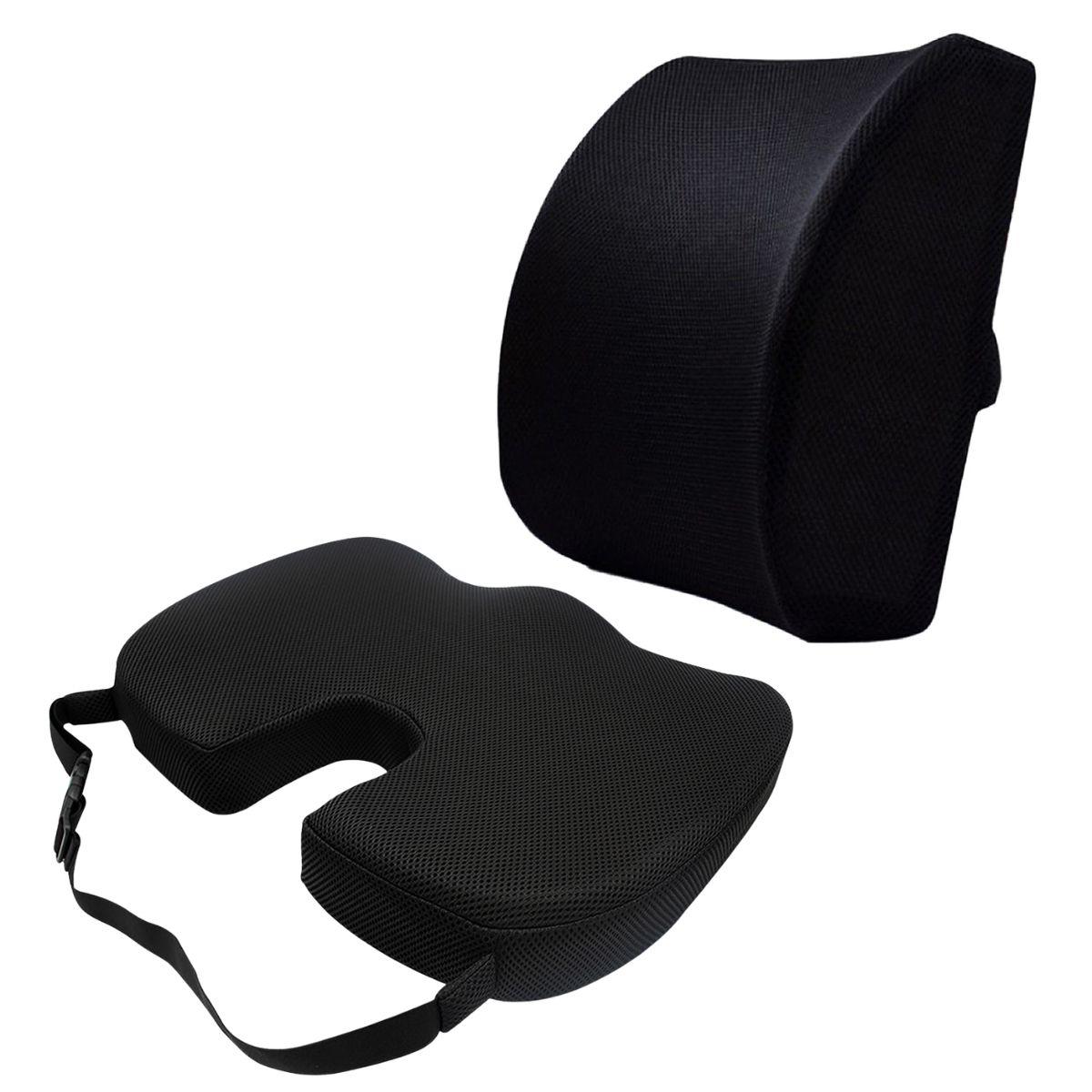 Cojin Lumbar Viscoelástico Asiento + Cojin Espalda Howell-0