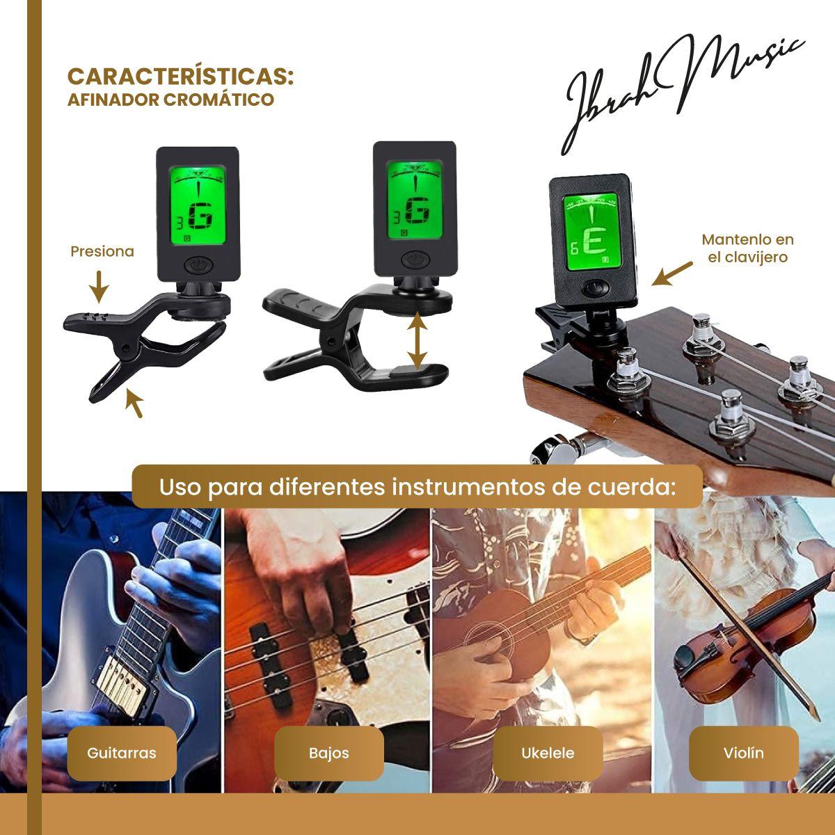 Accesorios Para Guitarra Acustica Ibrah Music Cuerdas Kit-1