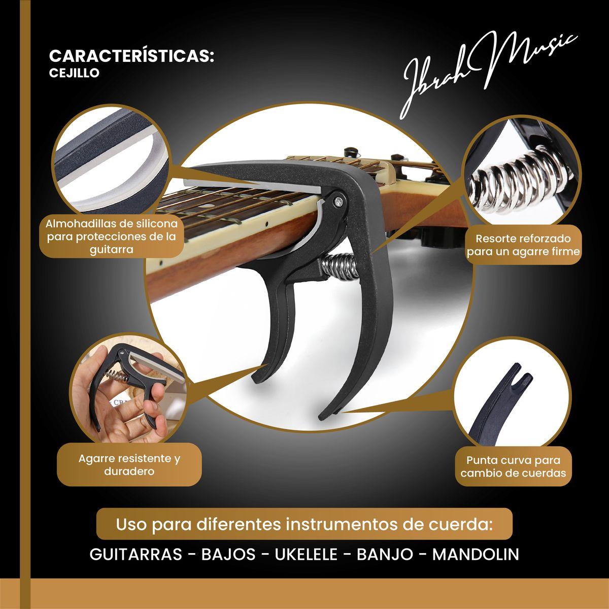 Accesorios Para Guitarra Acustica Ibrah Music Cuerdas Kit-2