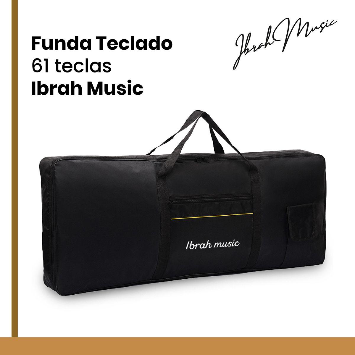 Funda Teclado 61 Teclas Ibrah Music Impermeable -1