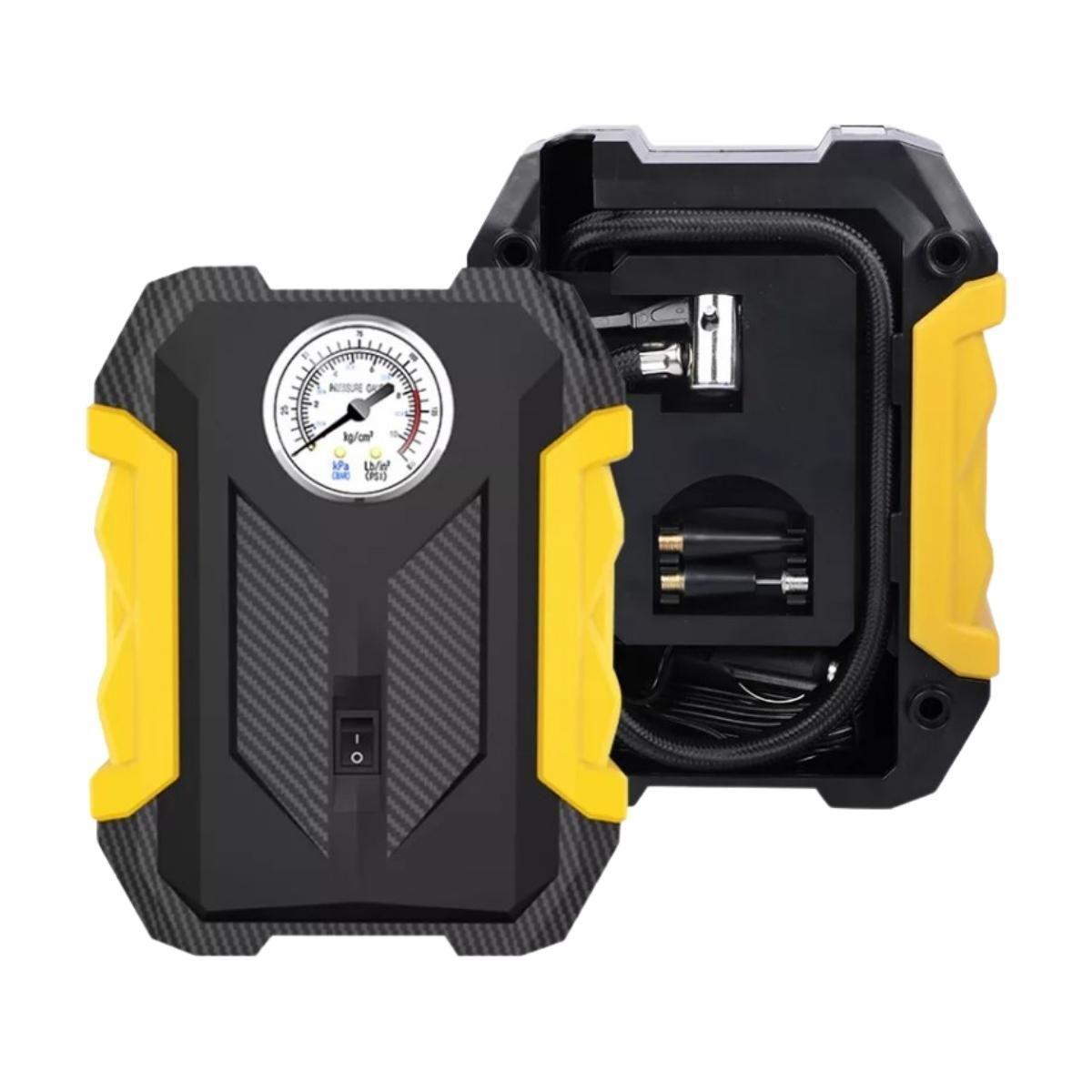 Compresor Aire Auto Portatil Inflador De Neumaticos 12V-1