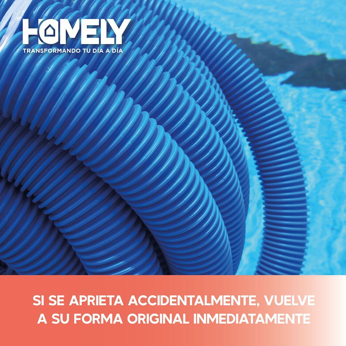 Manguera Para Piscina 10m Limpiafondos Homely PVC 38mm-4