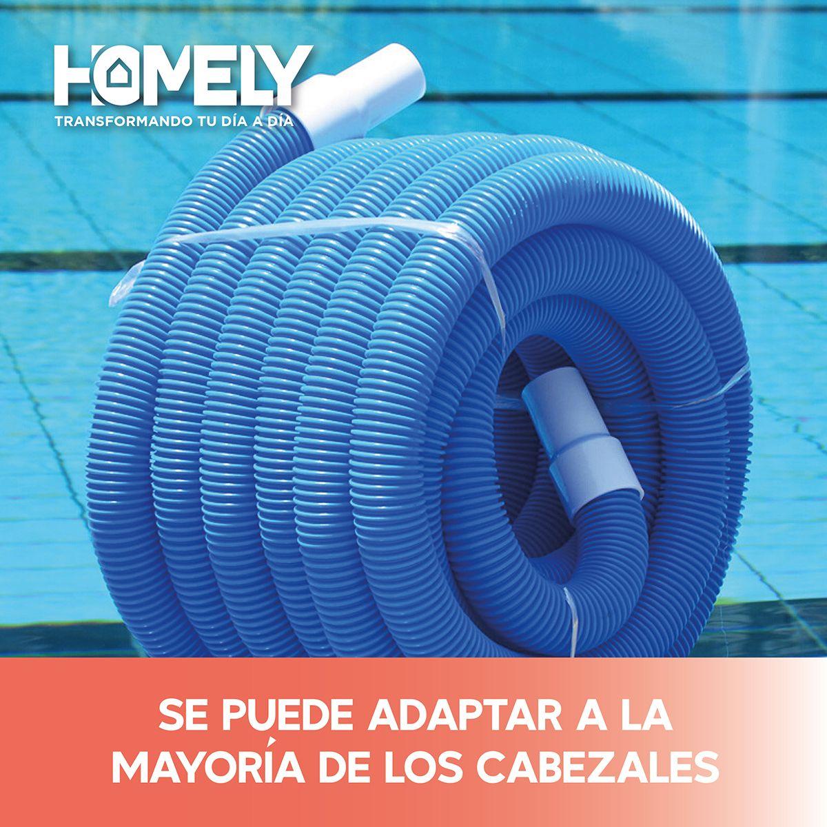 Manguera Para Piscina 10m Limpiafondos Homely PVC 38mm-6