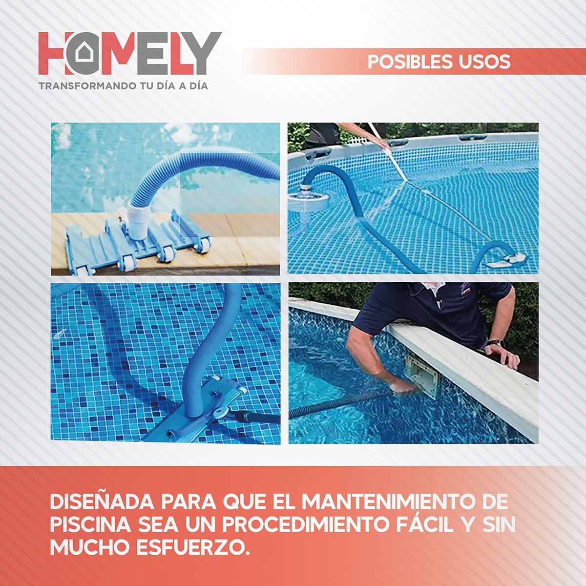 Manguera Para Piscina 10m Limpiafondos Homely PVC 38mm-4