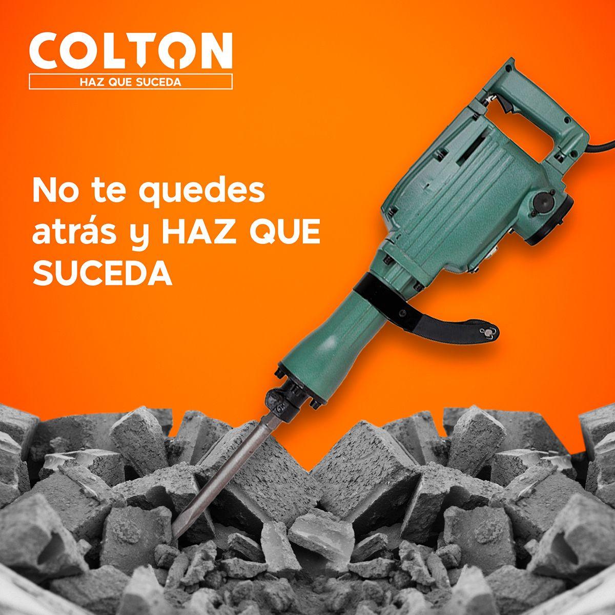 Cango 13.8 Kg Martillo Demoledor Watson + Cinceles 2400W-8