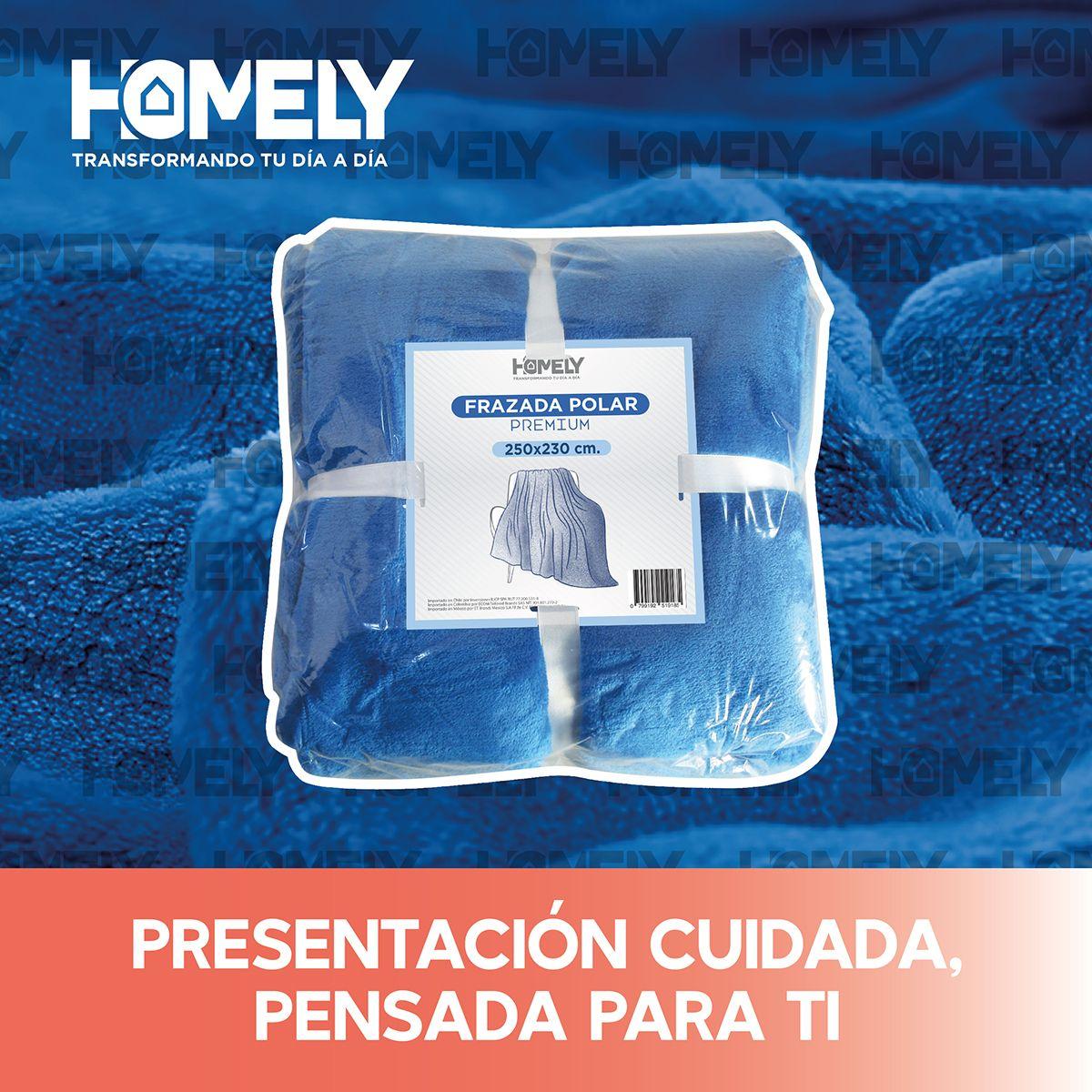 Frazada Polar Termica King Homely 300GSM Manta 250x230cm-3