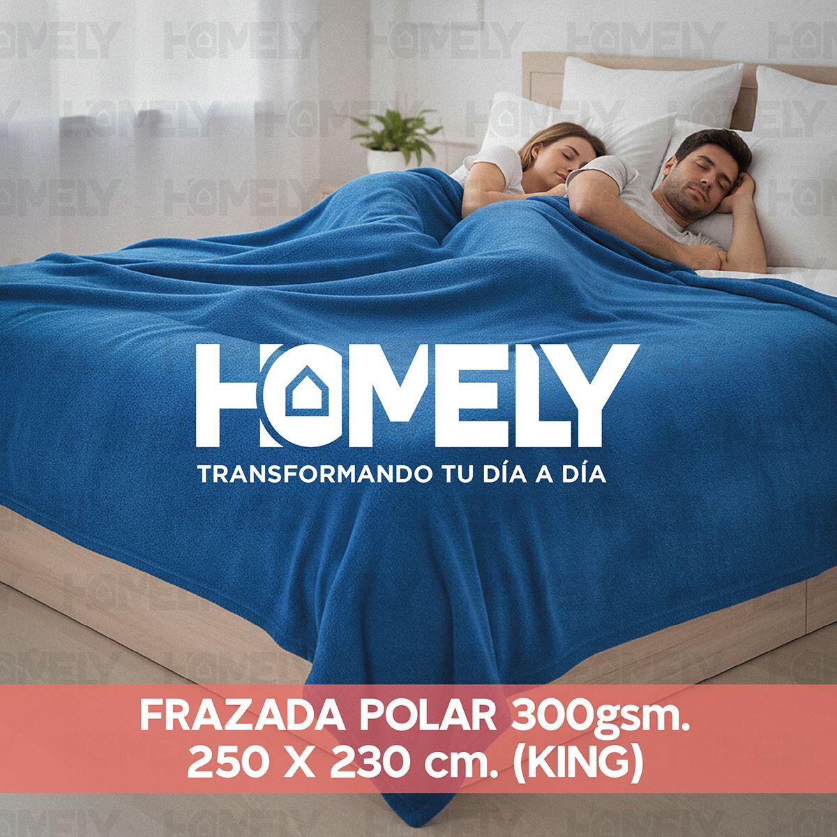 Frazada Polar Termica King Homely 300GSM Manta 250x230cm-7