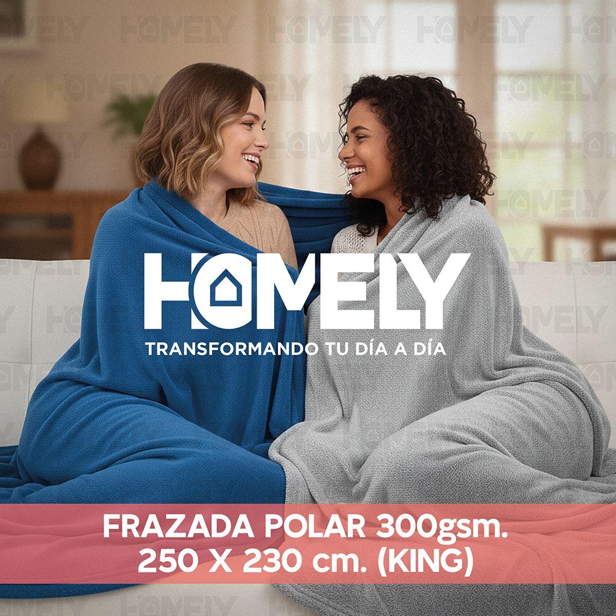 Frazada Polar Termica King Homely 300GSM Manta 250x230cm-8
