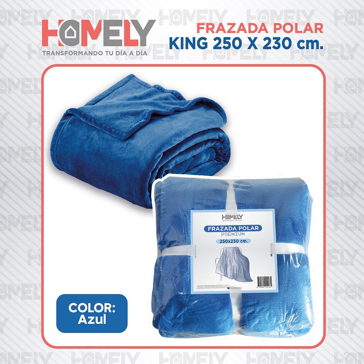 Frazada Polar Termica King Homely 300GSM Manta 250x230cm-9