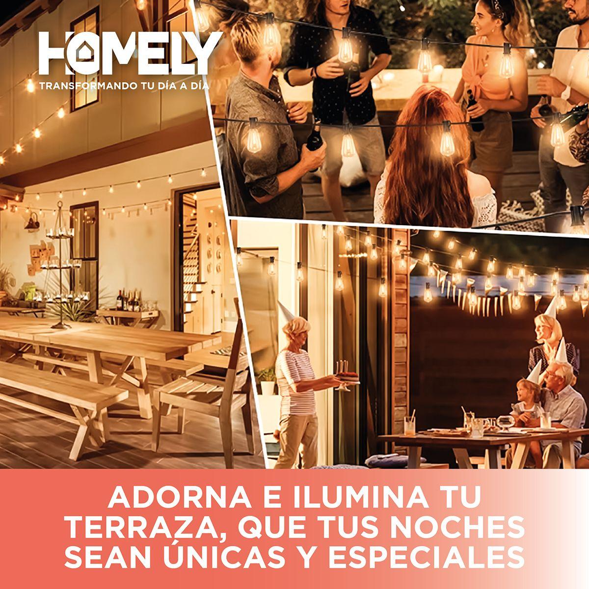 Guirnalda Terraza Exterior 10 M + 10 A Lagrima Homely-7