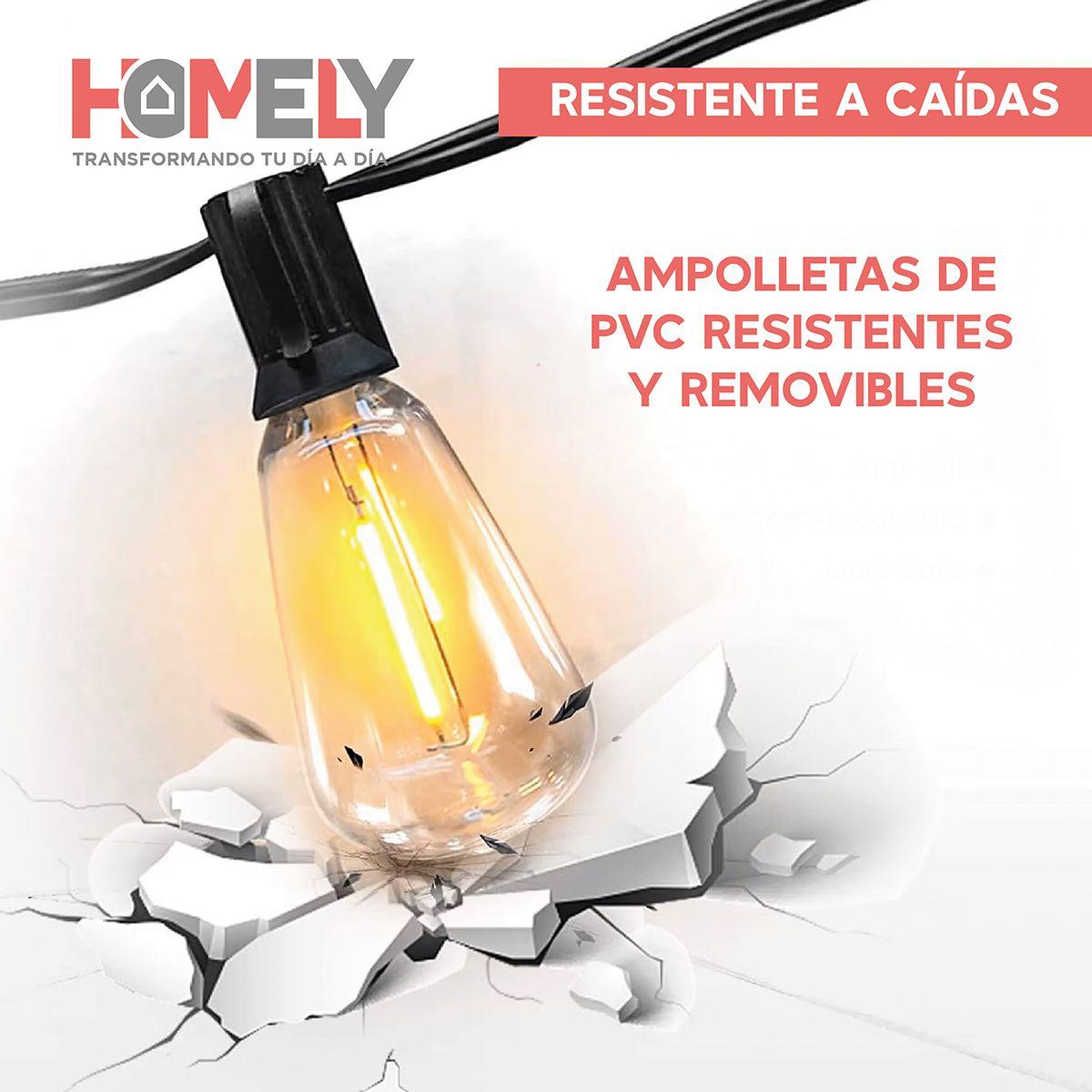 Guirnalda Terraza Exterior 10 M + 10 A Lagrima Homely-4