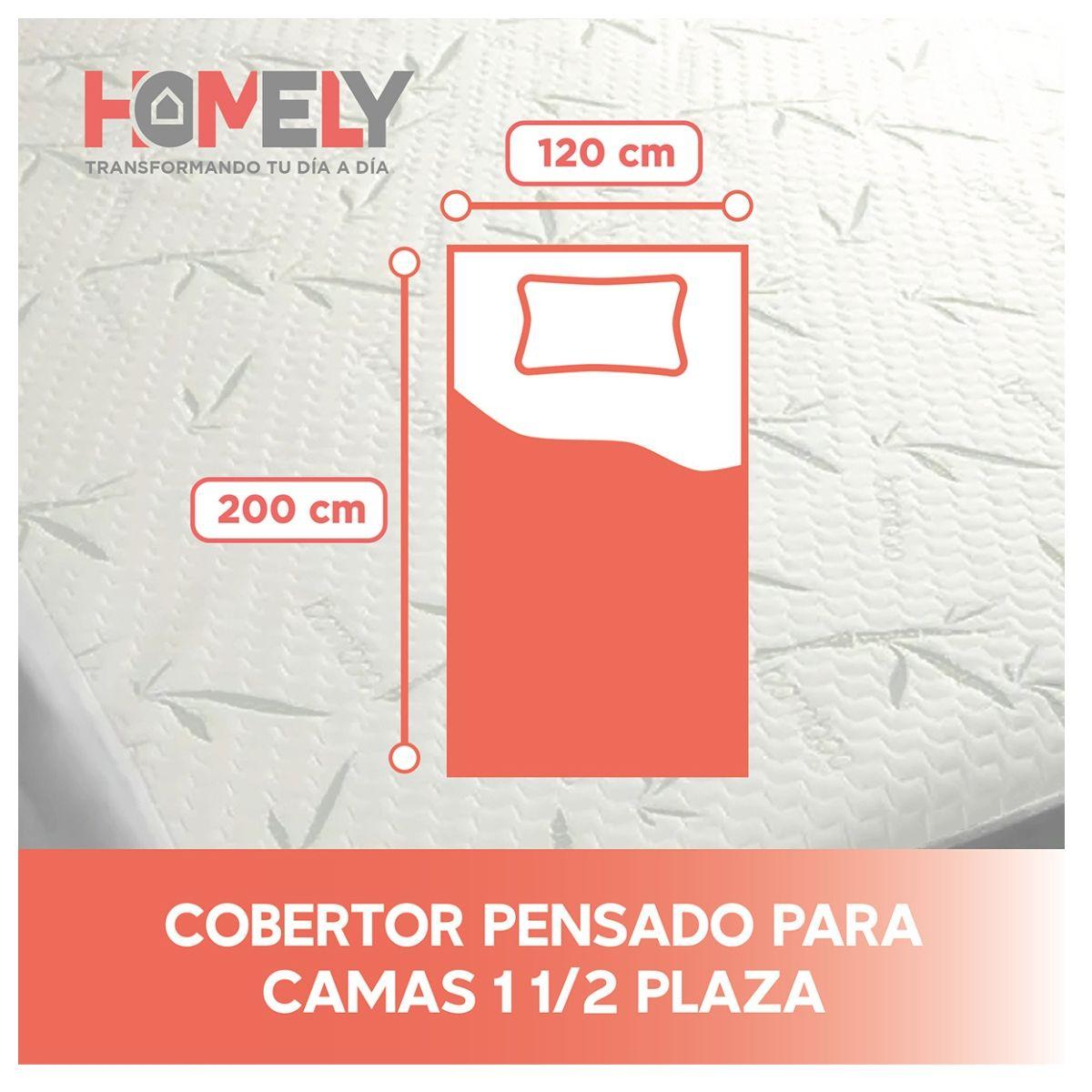 Cubre Colchon Bambu Cobertor Impermeable Varios Tamaños-4