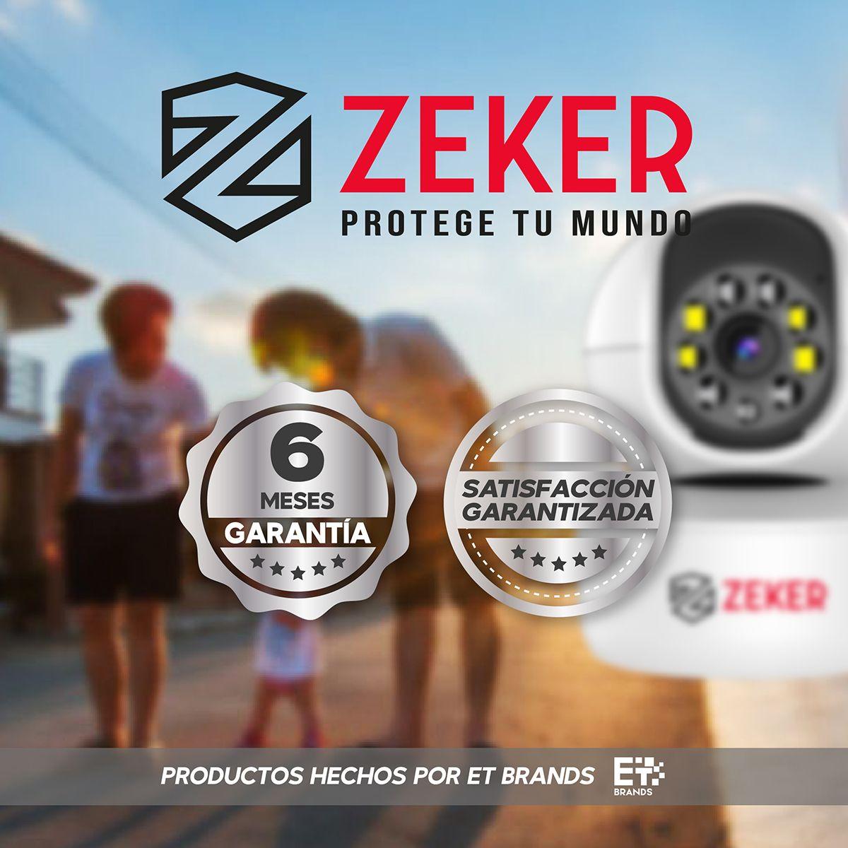 Pack x3 Cámara De Seguridad Interior Wifi IP Zeker 2MP 5G-9