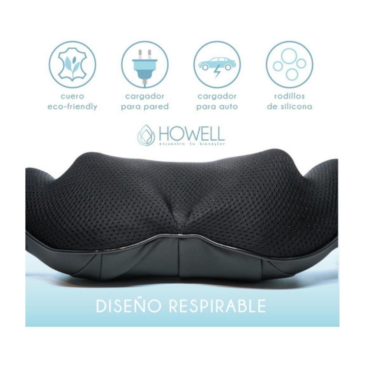 Masajeador Inalámbrico Howell Corporal Para Cuello Hombros-2