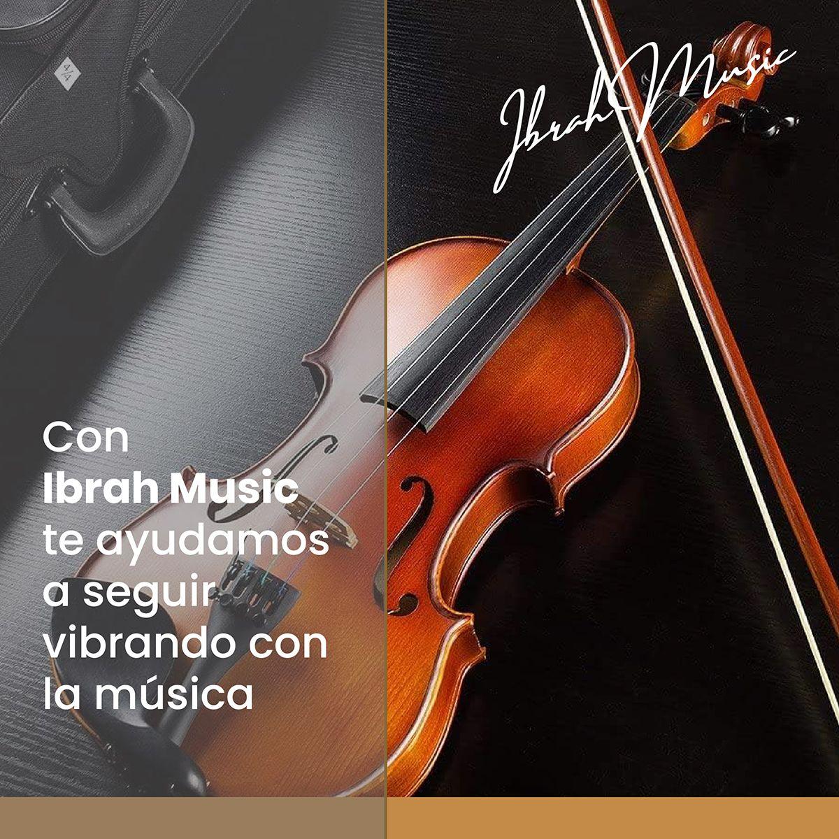Violin 4/4 Acustico Ibrah Music Estuche y Arco + Accesorios-7
