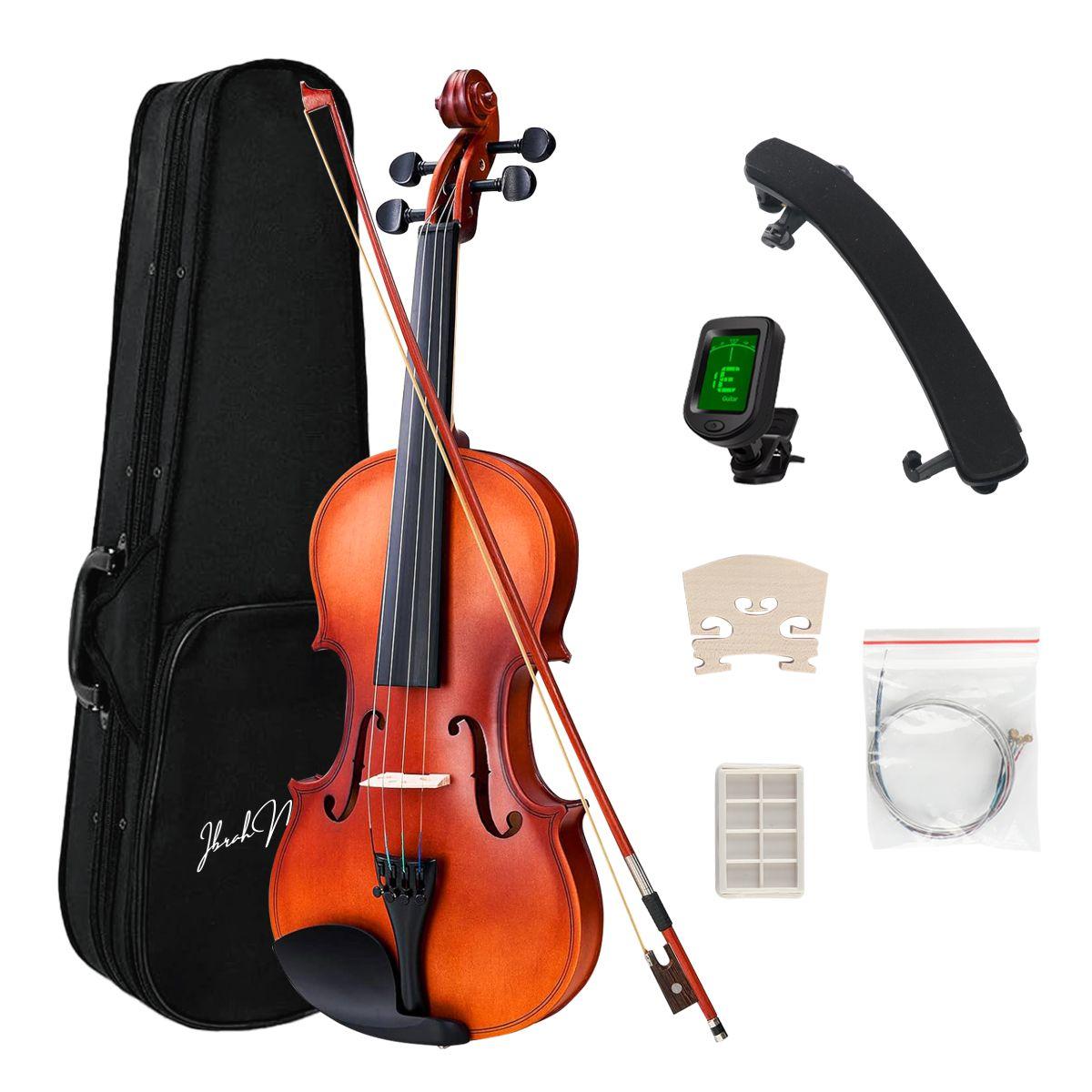 Violin 4/4 Acustico Ibrah Music Estuche y Arco + Accesorios-0