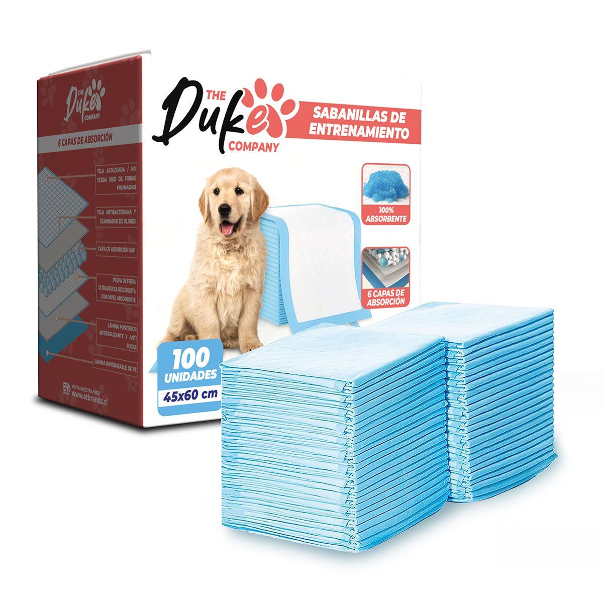 Sabanillas Para Perro 45x60 Duke 6 Capas Aromáticas 100u-9