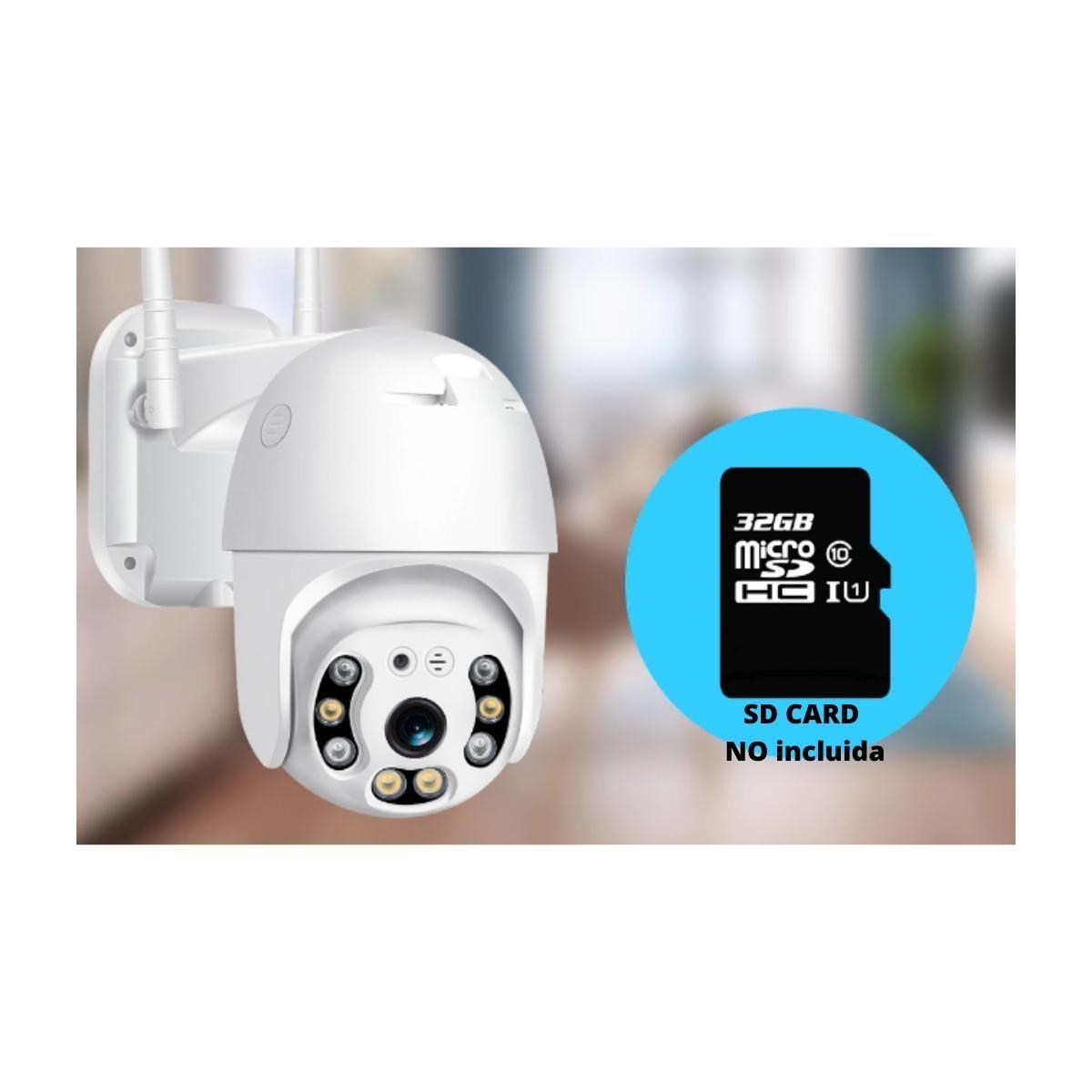 Camara De Seguridad Inalambrica Wifi Full HD Impermeable-7