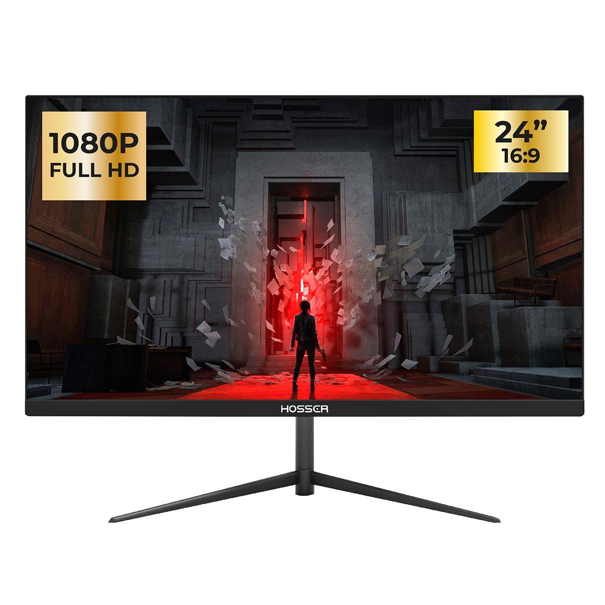 Monitor Notebook PC Plano 24 Pulgadas Hosser Full HD HDMI-0