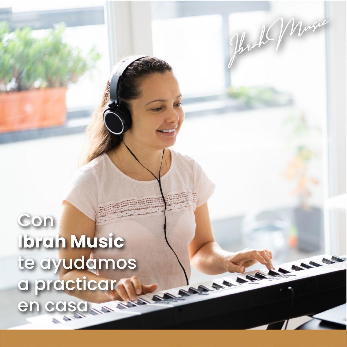 Teclado Musical 61 Teclas Ibrah Music Piano Con Midi Sustain-6