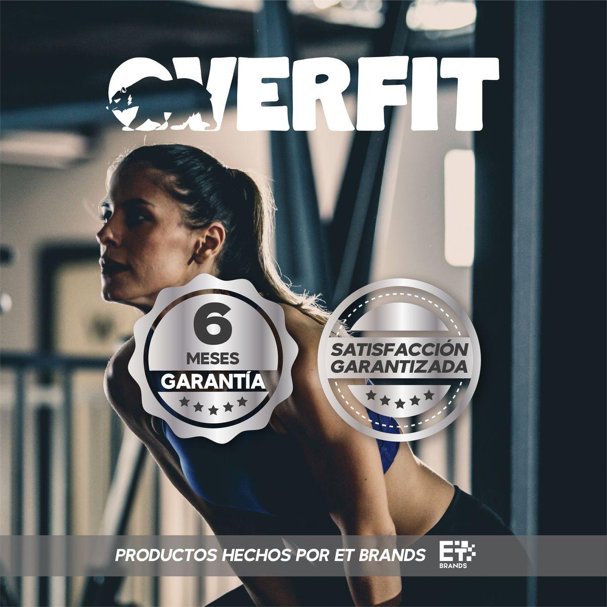 Par Discos Preolimpicos 5Kg Overfit PVC Set 2 Pesas Barra-8