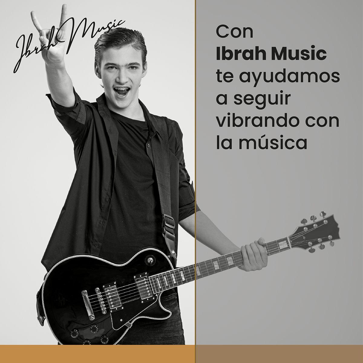 Guitarra Electrica LP Ibrah + Amplif + Accesorios all black-8