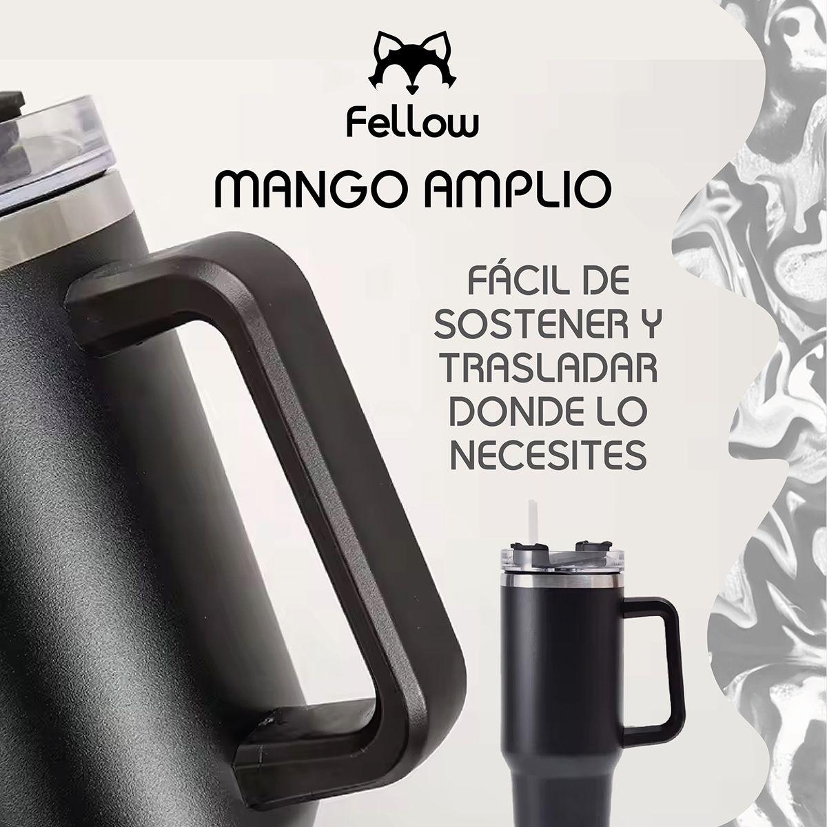 Vaso Termico 1,2Lts Electra By Fellow Mug Tumblr + Bombilla-2