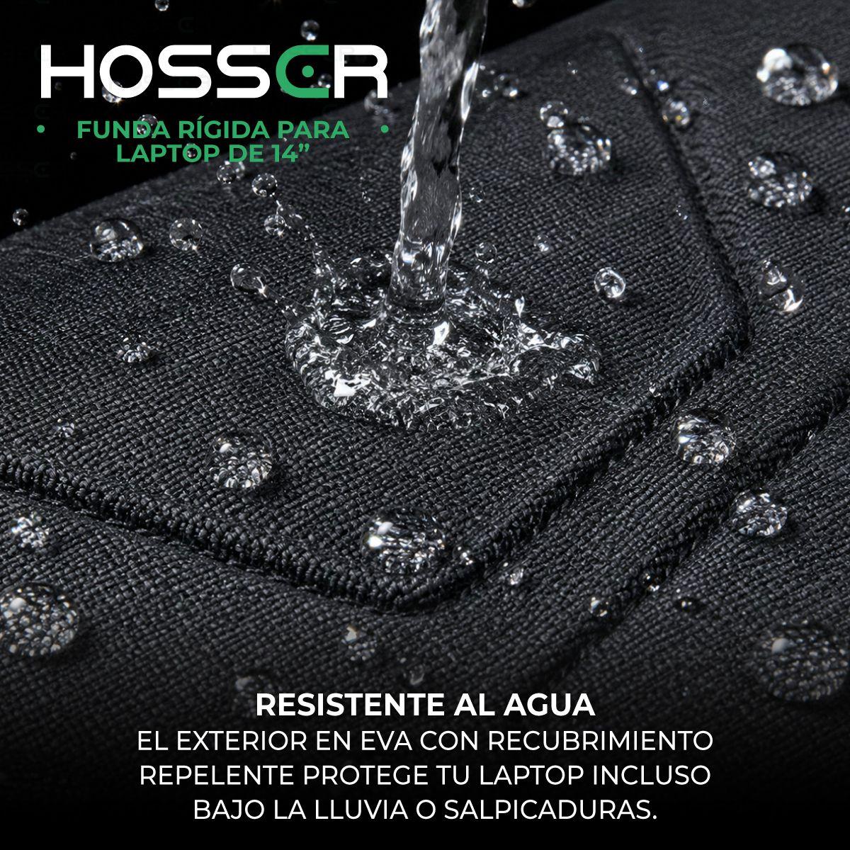 Funda Para Notebook 14 Pulgadas Hardcase Hosser Bolso De Laptop Color Negro-6
