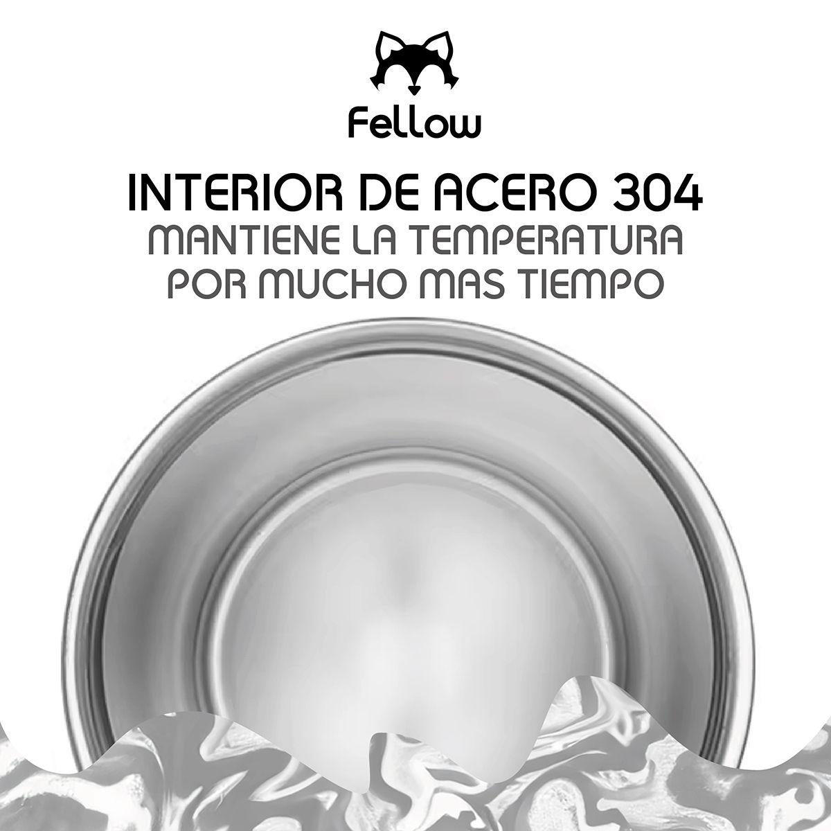 Termo Vaso Mug Juniper Térmico By Fellow 1.2L Acero Inox 304-3
