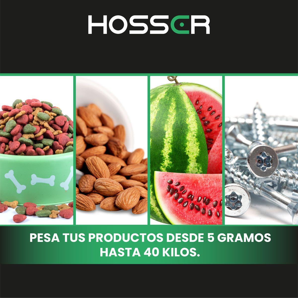 Balanza Digital Kasser Pesa 40 kilos Comercial Recargable-2