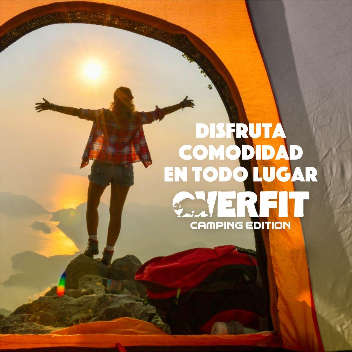 Carpa de Camping Iglú Overfit 4 Personas Impermeable-7