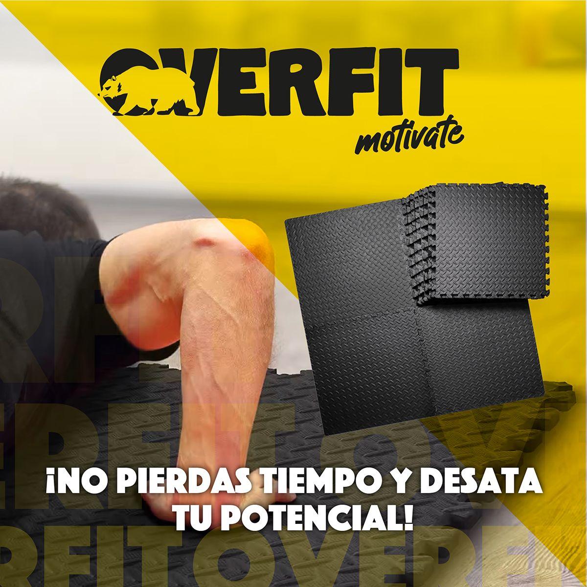 Piso Goma Eva Alfombra Deportiva Gimansio 12mm 60x60cm x16Un-8